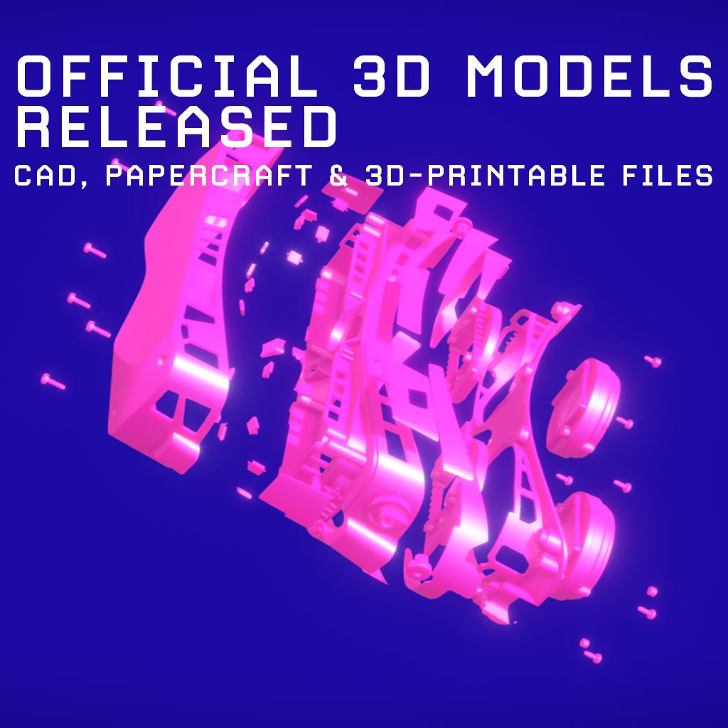 Bigscreen Beyond 3D Models Unveiled CAD, Papercraft, and 3DPrintable