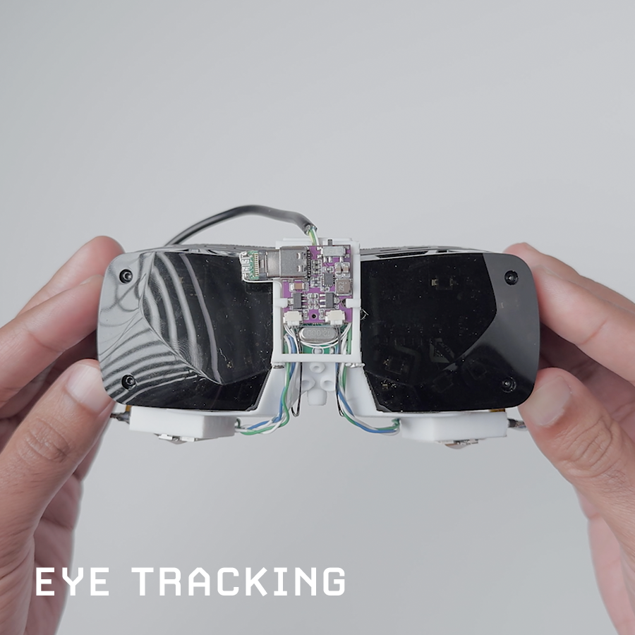 Eye tracking for Bigscreen Beyond with EyeTrackVR